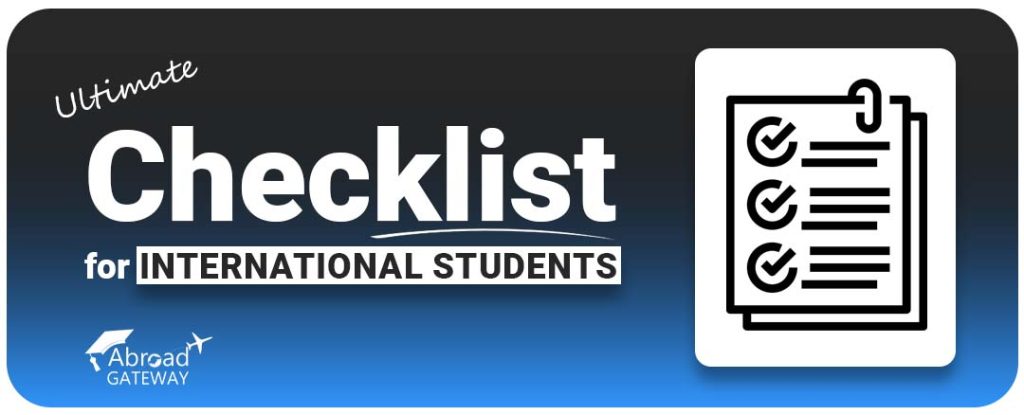 Ultimate Checklist for International Students